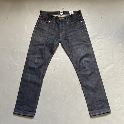 Tellason Kaihara Japanese Selvedge Denim Slim Tapered Jeans 