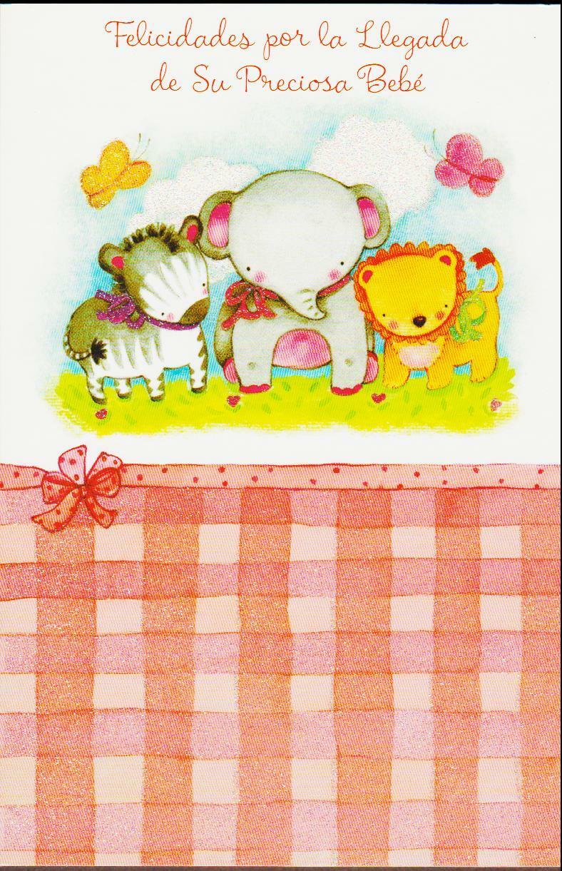 Spanish Greeting Card, NEW BABY GIRL 645416573672 eBay