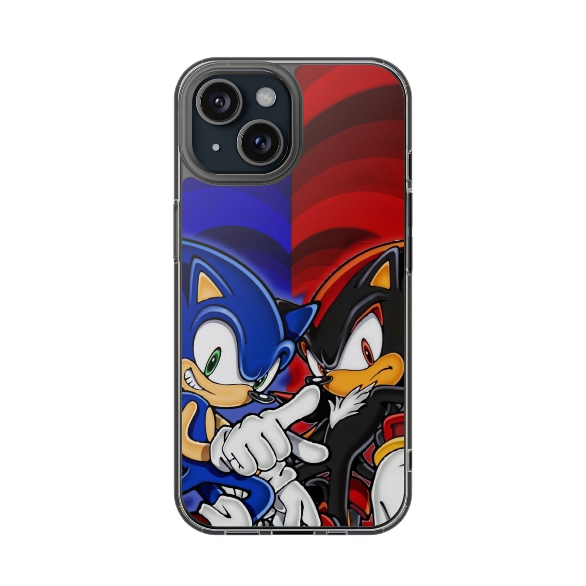 Phone Cases, Sonic Shadow iPhone Cover, Clear Sonic Case, Fun