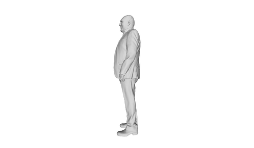 Printle F Homme Sheldon Adelson--Businessman Figure for Dioramas Train Sets - Picture 7 of 11