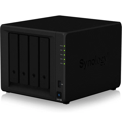Synology DS918+ 4-Bay NAS Quad-Core 1,5MHz ✅ 8 GB RAM  eSATA USB 3.0 ✅