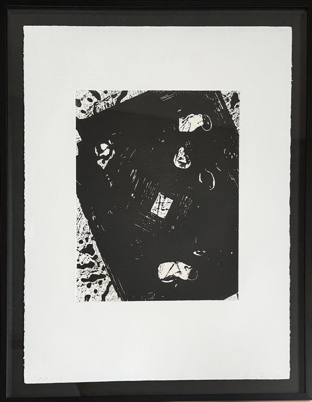 Rare Sam Francis 1982 Original Aquatint Print ED T.P SFE-600
