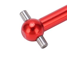 4PCS Aluminum Alloy Dog Bone Drive Shaft Set For Tamiya TT01 TT02 RC Car Up EOB