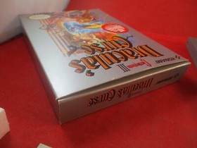 Castlevania III Dracula's Curse (Nintendo NES) COMPLETO con scatola manuale gioco FUNZIONA!