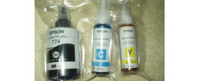Epson 774 black ink 140ml 664 yellow cyan 40ml ea best 2020 ecotank workforce