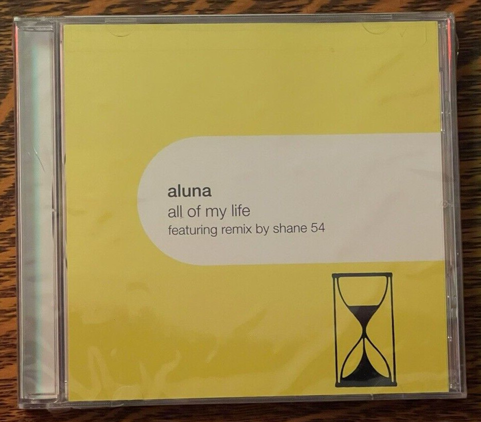 CD~ Shane 54~ Aluna~ 2004~ All Of My Life~ Hype Sticker~ New Old Stock