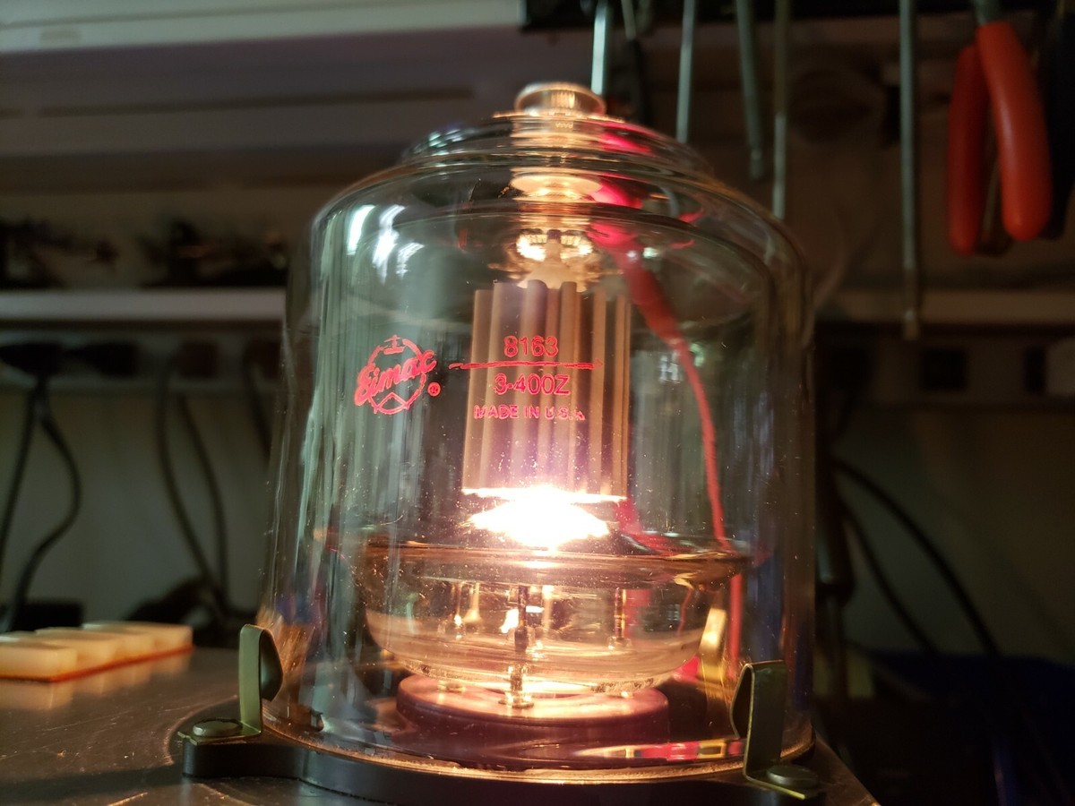 Tube émetteur EIMAC 3-400Z – Neuf En Boîte Ouverte – Testé – #8V-3760