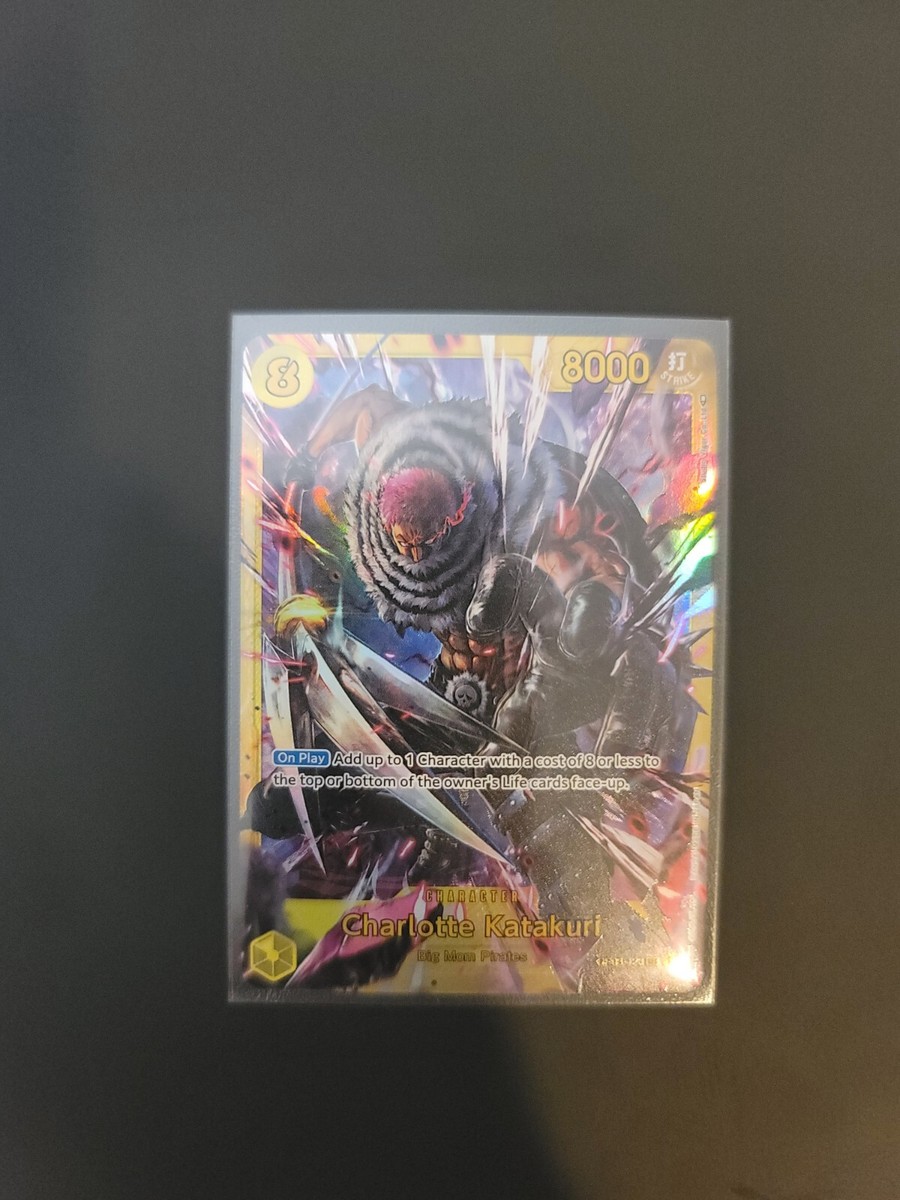One Piece Card Game Charlotte Katakuri SEC OP03-123 English | eBay