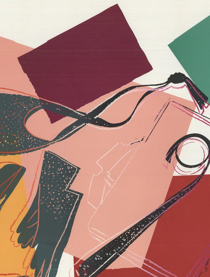 Póster de campaña publicitaria Andy Warhol Halston 22,75" x 29,5" serigrafía 1982 Po Foto 3 de 4