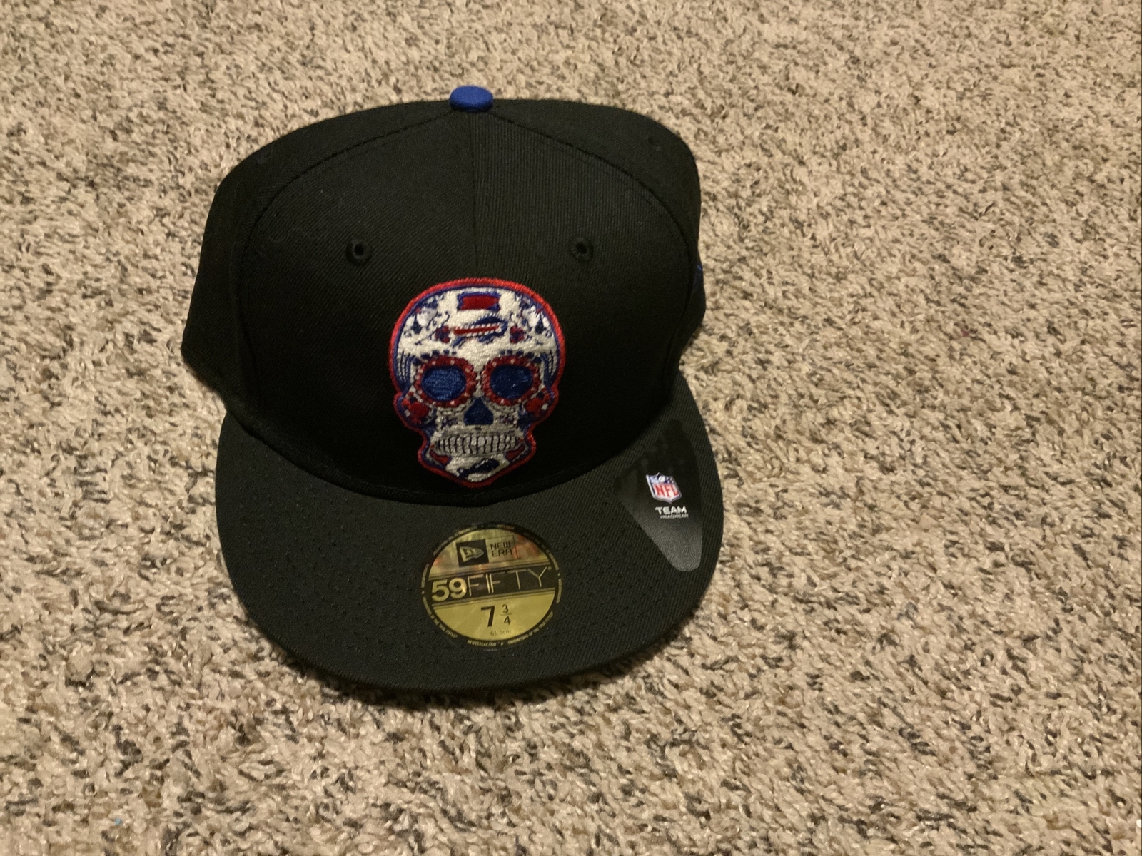buffalo bills skull cap