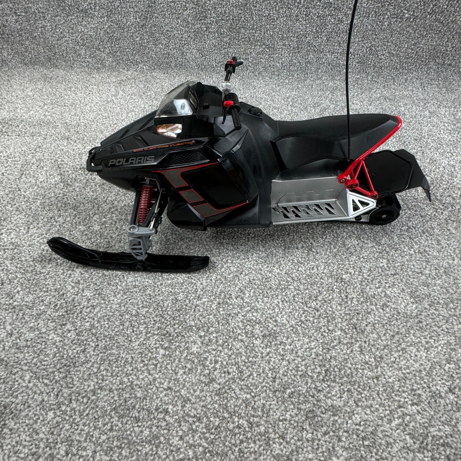 Polaris Rush Pro Ride RC Remote Control Snowmobile Winter Toy 18 Scale Black eBay