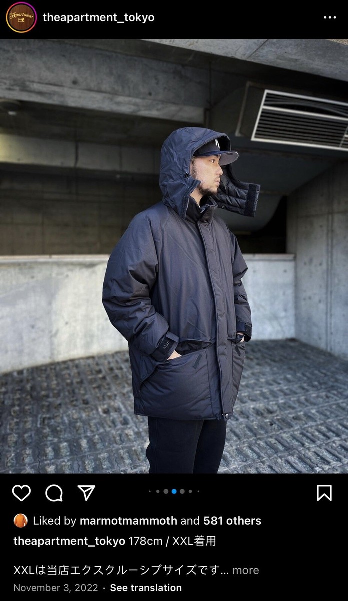The Apartment Tokyo X Marmot Mammoth “Biggie”