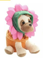 Pug Dog Soft Toy Medium Plush Puppy Rufus Cute Gift for Dog Lovers