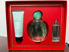 ACQUA DI GIOIA 3 PIECES GIFT SET : 3.4 EDP Spray , 2.5 Lotion , 15 ML EDP Spray