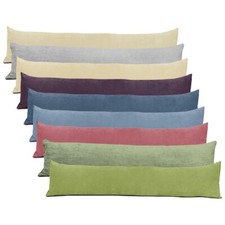 Chenille Draft Excluder For Door Window Hollowfibre Filled Door Stopper Draught