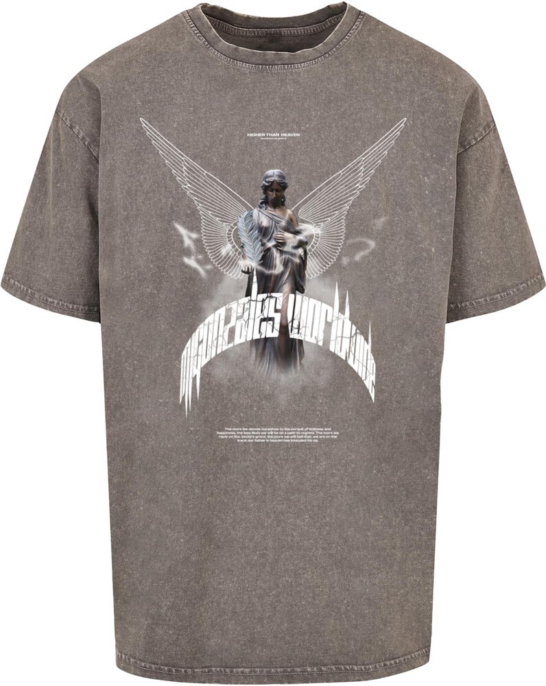 Футболка MJ Gonzales Higher Than Heaven V1 промытая кислотой тяжелая футболка Оверсайз Asphal 6990₽
