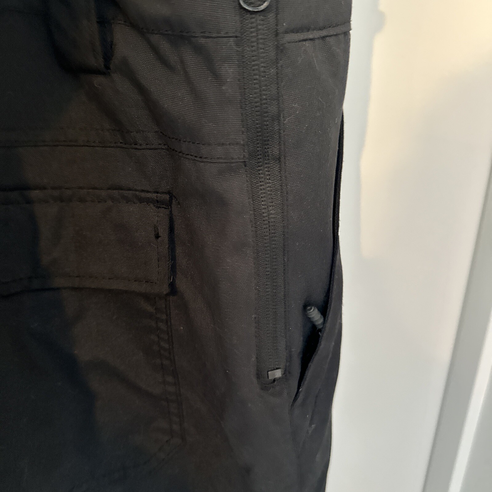 Men’s Ski Insulated Pants Iceberg Outdoor XL Black Bib Overall Style