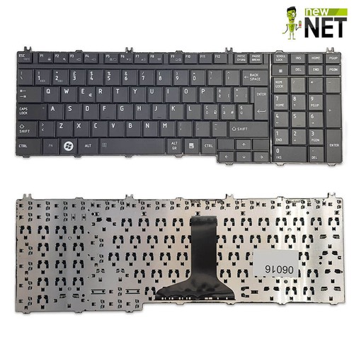Tastiera compatibile con Toshiba Satellite Pro P300-14S P300-16P QWERTY - Foto 2 di 6