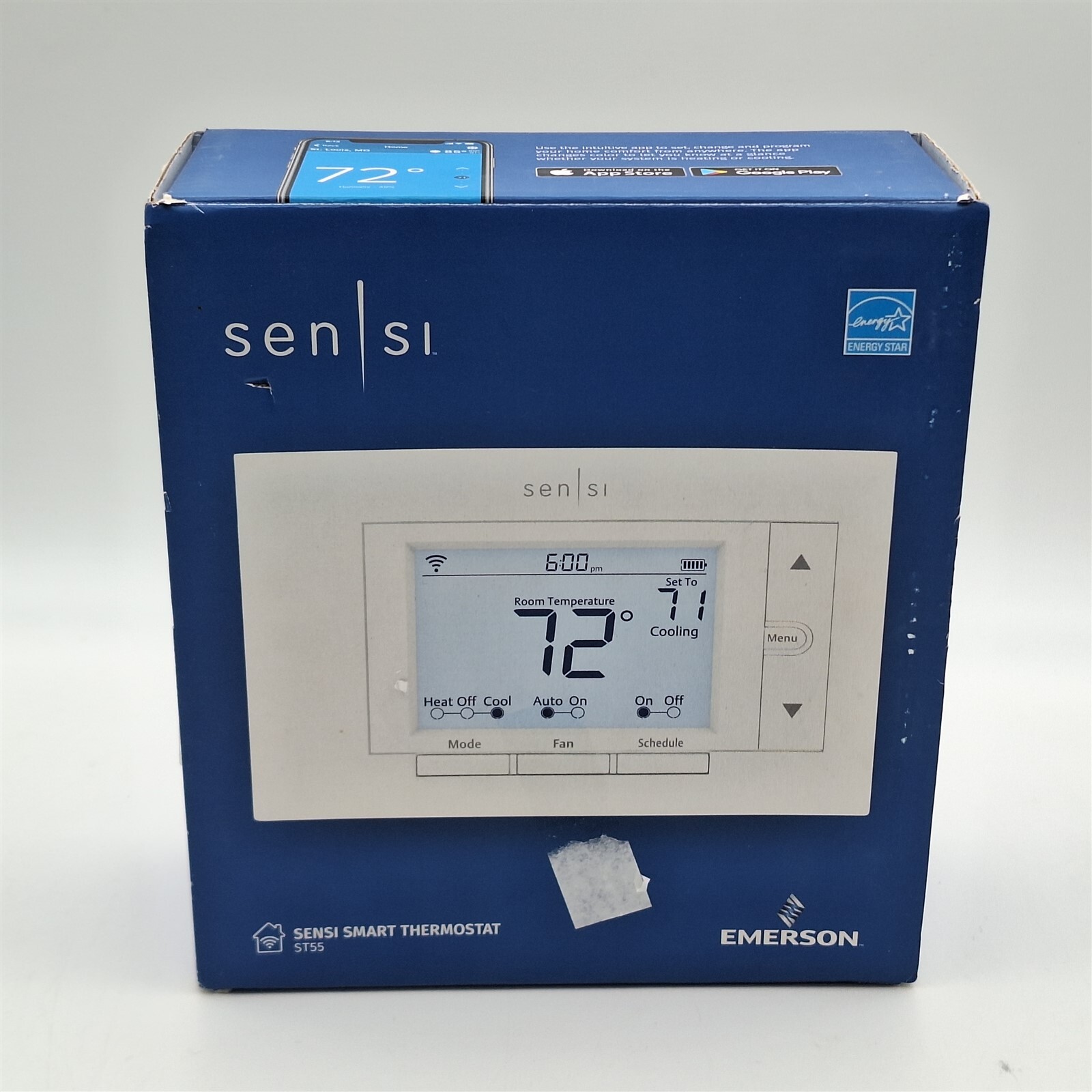 Emerson Sensi Wi-Fi Smart Thermostat for Smart Home, DIY Version