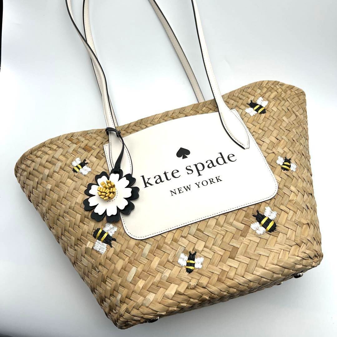 バッグ Kate Spade Honey Bee Tote Bag kate spade new york Honey Bee Tote Bag Honey Bee Tote Basket