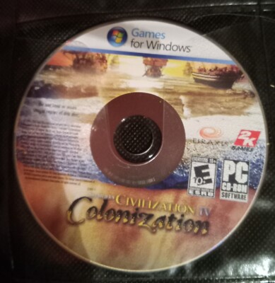 Sid Meier's Civilization IV: Colonization - PC CD Computer Game, Disk Only