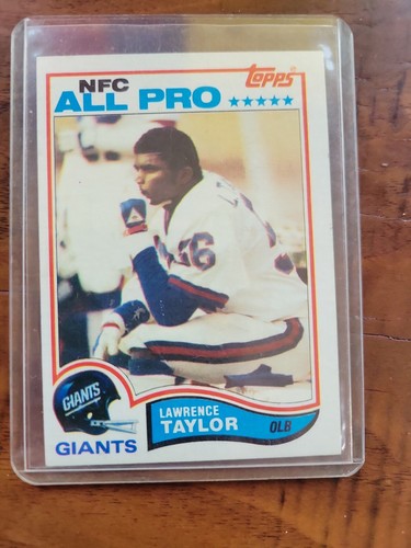 1982 Topps Lawrence Taylor New York Giants #434 Rookie Card RC - Bild 11 von 11