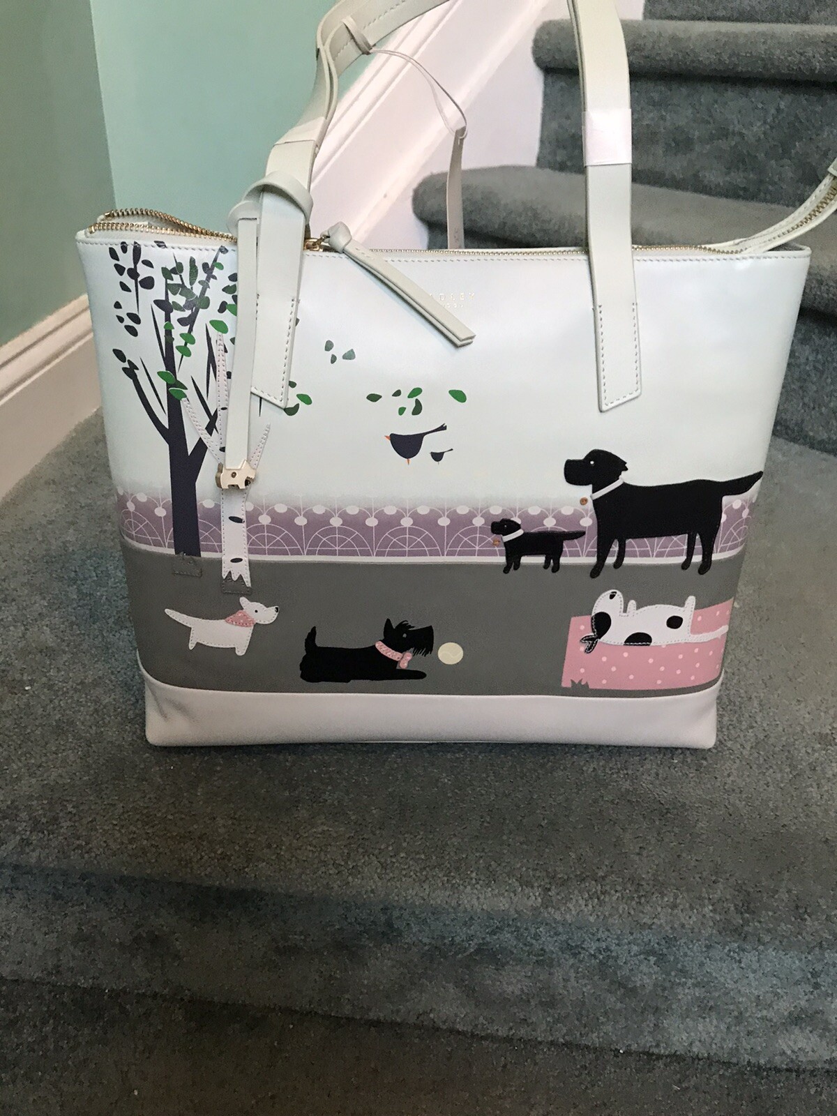 Friends Weekend Walkies Leather Tote 