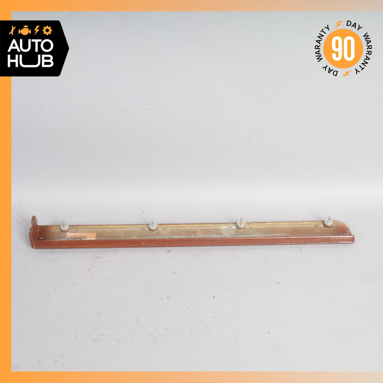 03-08 Maserati Quattroporte Right Passenger Side Dashboard Panel Trim Wood OEM