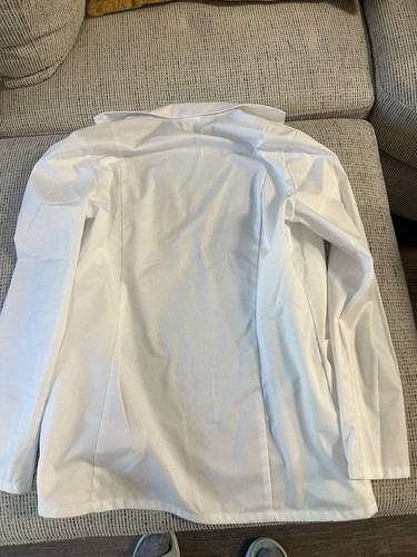 Cherokee Women’s Lab Coat, White Coat, Size Small - Picture 5 of 6