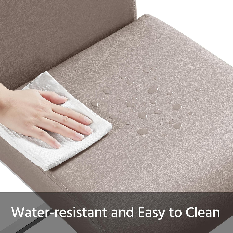 Dining Chairs High Back Leather Side Chairs Dining Living Room Chairs