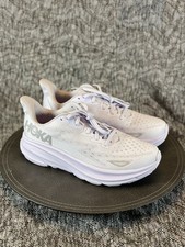 Hoka Clifton 9 Running Shoe Women's Size 8.5 Starlight Glow