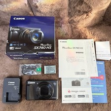 Canon PowerShot SX740 HS Compact Digital Camera with Battery and Charger