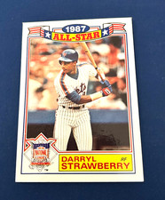 1988 Topps Baseball Darryl Strawberry 1987 All Star Commemorative #19 NM