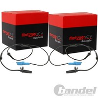 2X Metzger ABS-SENSOR Raddrehzahl Vorne Passend FÜR Peugeot 508 Links+Rechts |