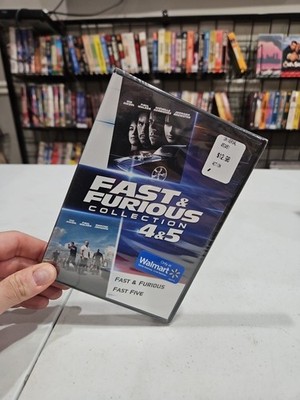 Fast & Furious Collection 4 & 5 DVD New, Sealed   BUY 2 GET 1 FREE   SHIPPED