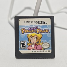 Super Princess Peach (Nintendo DS, 2006) Authentic Tested Cartridge Only