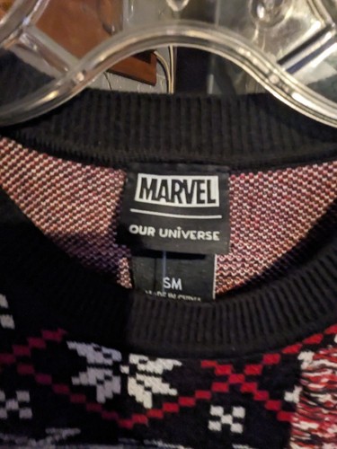 Out Universe Venom Christmas Sweater Marvel Size S & M - Picture 3 of 4