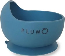 Plum Silicone Duck Egg Suction Bowl Teal 6m+