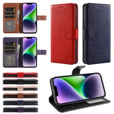 Flip Case Wallet Book For All Apple iPhones 17 Pro Max 16, 15, 14, 13, 12, 11Pro