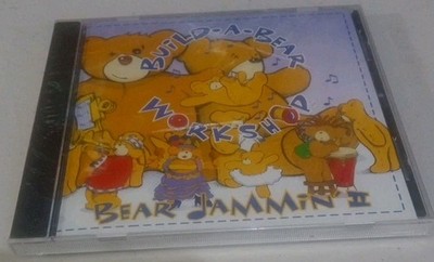 Build-A-Bear Bear Jammin' II Vintage 2000 Theme Songs NEW SEALED *CRACKED CASE*