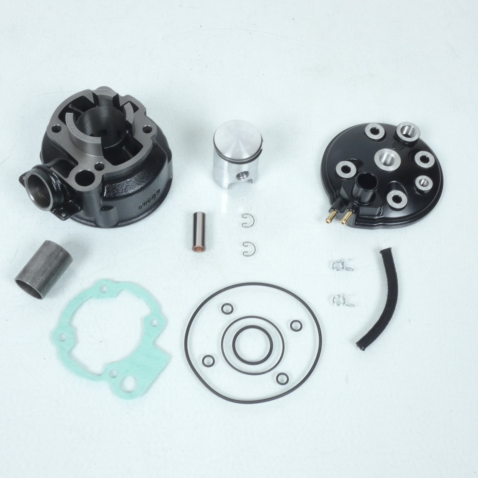 Haut moteur Polini 50 AM6 contre la perte de compression sur moto