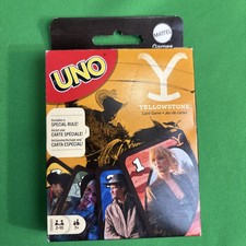 UNO Mattel Yellowstone Special Edition Card G...