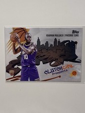 2025-26 Topps Basketball Khaman Maluach Clutch City Prospects Rookie Card