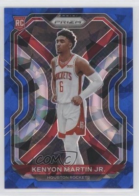 2020-21 Panini Prizm Blue Ice Prizm /125 Kenyon Martin Jr #265 Rookie RC 5l1