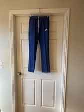 Nike Vintage Blue  White Tag Y2K Sweat Pants Sz XS. Box4