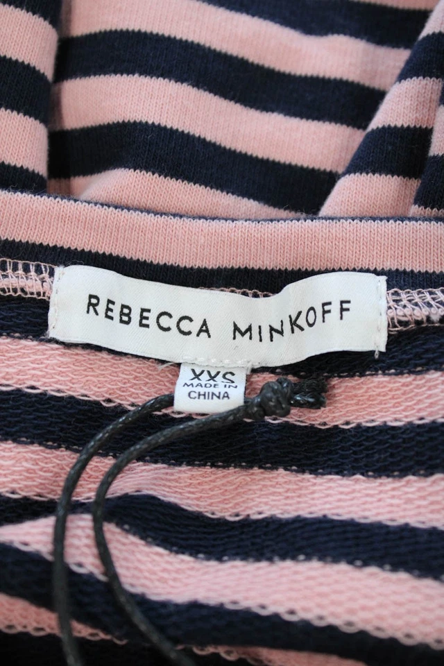 Suéter Rebecca Minkoff Mujer Talia Recortado Azul Rosa Talla Extra Pequeño Foto 4 de 4