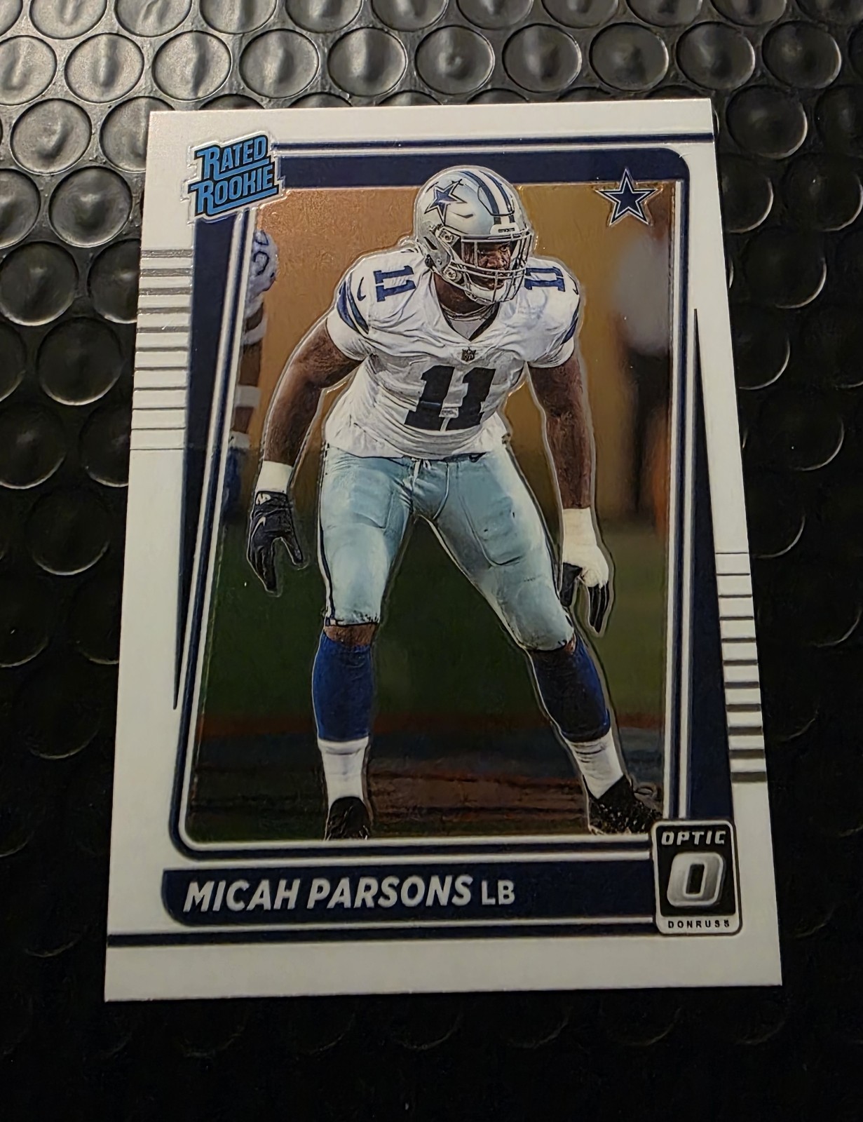 2021 PANINI DONRUSS OPTIC - RATED ROOKIE MICAH PARSONS #245 HOLO PRIZM (RC)