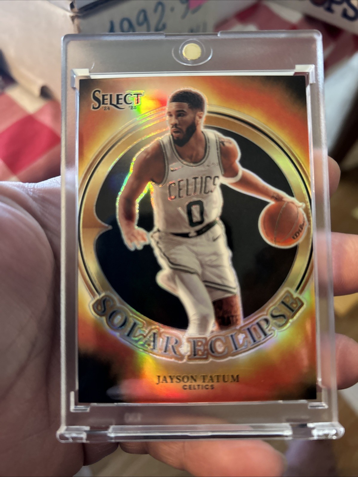 2024-25 Panini Select Basketball Case Hit Ultra Rare Solar Eclipse Jayson Tatum