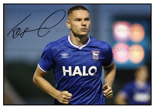 11535. Conor Townsend Signed Pictures A4 Prints Ipswich West Brom Scunthorpe etc