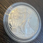 PROOF American Silver Eagle with Case - 1 oz .999 Silver Verified - 2008 - Lot V